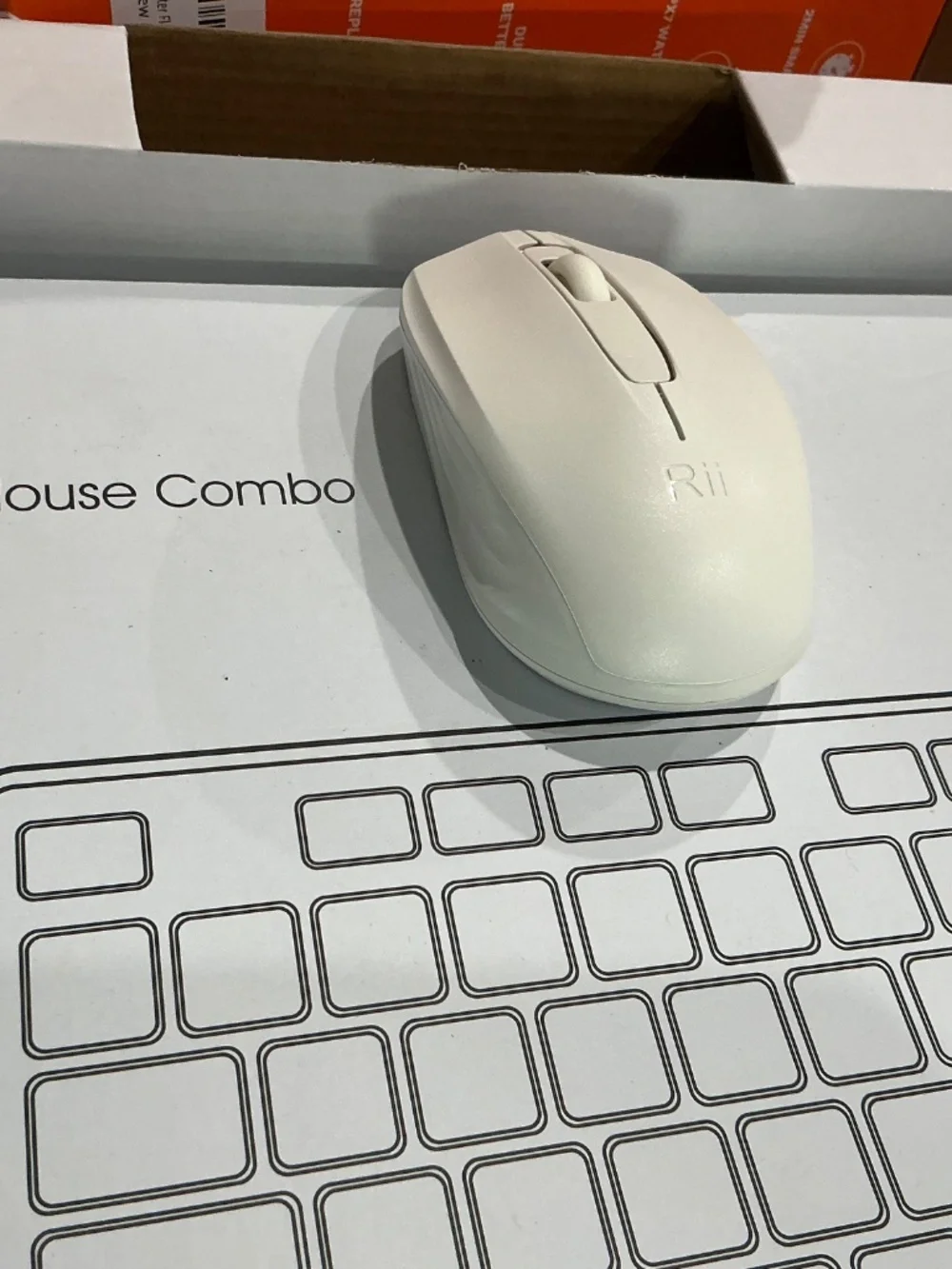 Wireless keyboard and mouse combo!